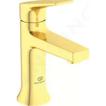 Vodovodní baterie Ideal Standard La Dolce Vita Umyvadlová baterie, kartáčované zlato, BD656A2