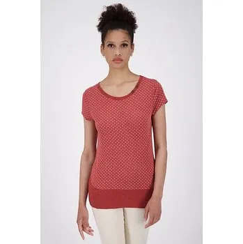 Dámské tričko Tričko Alife and Kickin COCOAK B Cranberry Melange velikost XL