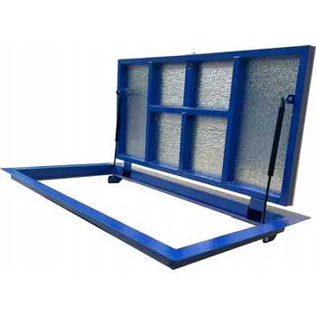 Poklop do sklepa Podlahový poklop 60 x 130 cm Hermetický Zápachotěsný