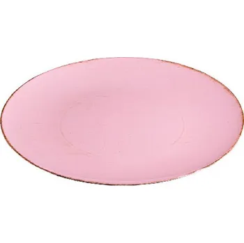 Talíř Talíř plastový, růžová, pr.40x2cm (DOPRODEJ)|Ego Dekor