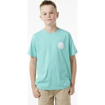 Chlapecké tričko Tričko Rip Curl WETSUIT ICON TEE -KIDS Aqua velikost 8