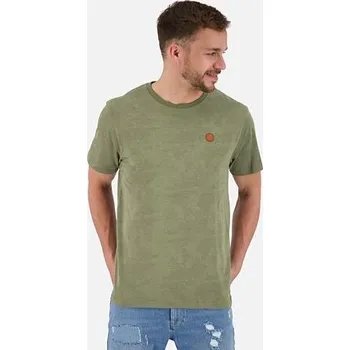 Dámské tričko Tričko Alife and Kickin NICAK B Dust Melange velikost XL