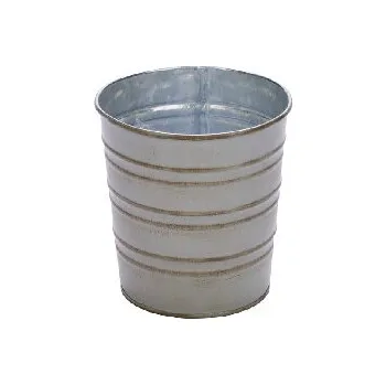 Obal na květináč Obal na květináč, zinek, šedá, 10x10x11cm (DOPRODEJ)|Ego Dekor