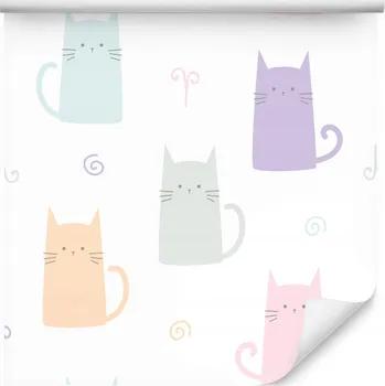 Tapeta Tapeta pro děti - Barevné koťátka /1197819958