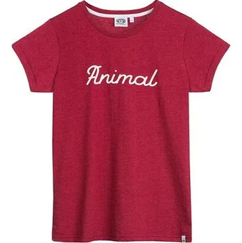 Tričko Animal LOWGO Dragon Red Marl velikost 08
