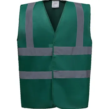 pracovní vesta Yoko Vesta HVW100 Hi-Vis, výstražná COT79W100zx302-paramedic g M Zelená zdravotnická