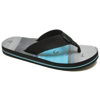 Pánské žabky žabky Rip Curl BOB CUSH Black/Grey/Grey velikost 44.0