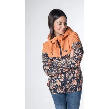 Pánská větrovka Bunda Alife and Kickin BLACK MAMBA Peach Aop velikost M