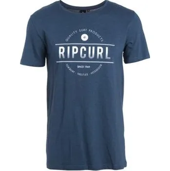 Tričko Rip Curl ROUNDED SS TEE Mood Indigo Mar velikost XXL