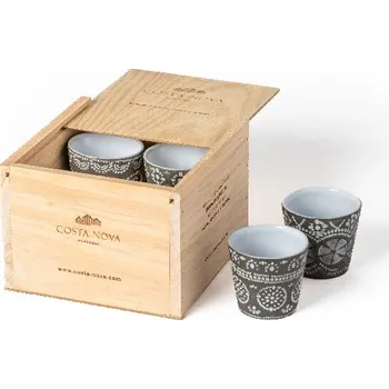 Šálek na Espresso - box 8ks 0,1L, GRESPRESSO ECO GRES, bílá|Costa Nova