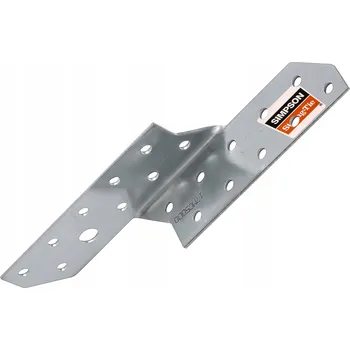 Tesařské kování Płatwiová kotva Simpson levá 34,5 x 170 x 2 mm