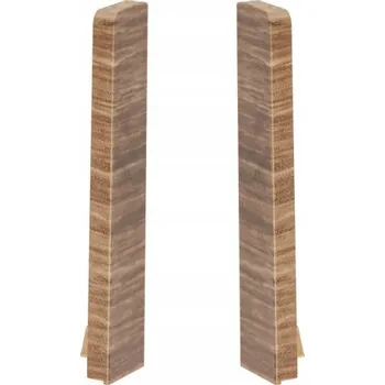 Lišta Cezar MASTERLINE 80 DUB koncovky lišty sada 2ks L+P Umbra