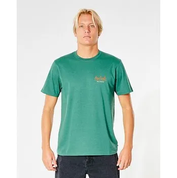 Pánské tričko Tričko Rip Curl DRIFTER TEE Forest Green velikost XL