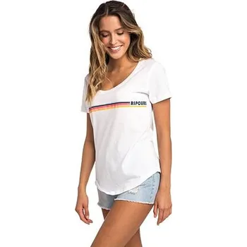 Pánské tričko Tričko Rip Curl OAHU TEE White velikost S