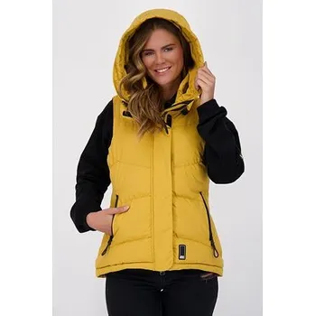 Dámská vesta Vesta Alife and Kickin JUNISAK A Camel velikost S