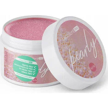 Lak na nehty Gel gel Excellent PRO PEARLY Gel COVER MARMUR šampaňský efekt 5 g