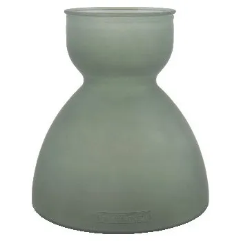Váza Váza SENNA, 23cm|3,5L, zelená matná (balení obsahuje 1ks)|Vidrios San Miguel|Recycled Glass