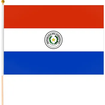 Vlajka Paraguay vlajka 45x30cm (Vlajka Paraguaje, materiál polyester)