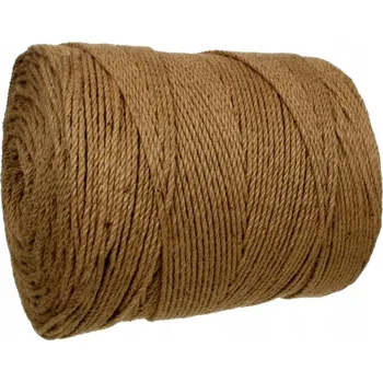 Lano Jutový provaz na metry 36mm, kroucený