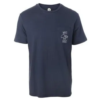 Pánské tričko Tričko Rip Curl TO THE GRAVE POCKET TEE Night Sky velikost L