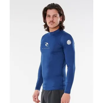 Pánské tričko Lykra Rip Curl CORPS L/SL UV Navy velikost XL