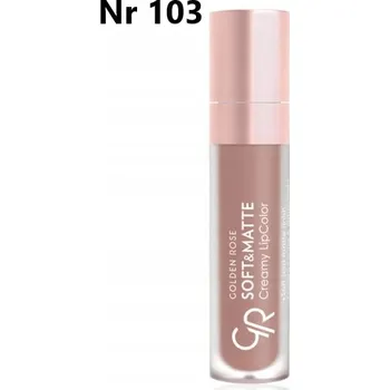 Přípravek na rty Matná tekutá rtěnka Golden Rose 103, 5,5 ml