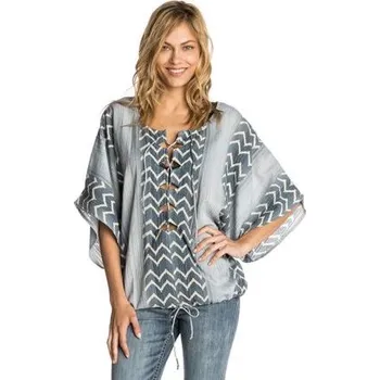 Pánské tričko Košile Rip Curl SKIES ABOVE COVER-UP Blue velikost M