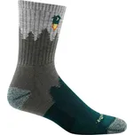 Darn Tough ponožky NUMBER 2 MICRO CREW Midweight Merino - pánské - šedé Velikost: L