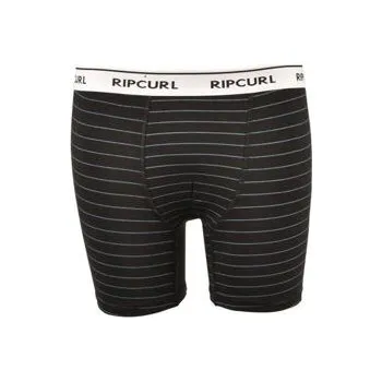 Pánské spodní prádlo Spodní prádlo Rip Curl ALL DAY STRIPE BOXER Black velikost XL