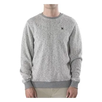 Pánská mikina Mikina Hurley RETREAT CREW Lt Orewood Brn velikost L