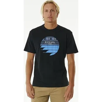 Pánské tričko Tričko Rip Curl FILLER TEE Black velikost S