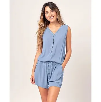 Overal Rip Curl WAVES CLUB COMBI SHORT Denim Blue velikost M