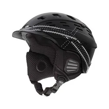 Cyklistická přilba Helma Smith VARIANT BRIM Black Pinstripe velikost S