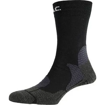 Pánské ponožky Ponožky PAC TR 4.0 TREKKING PRO Black velikost 44-47