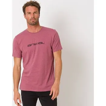 Pánské tričko Tričko Animal MARRLY Deco Pink Marl velikost L