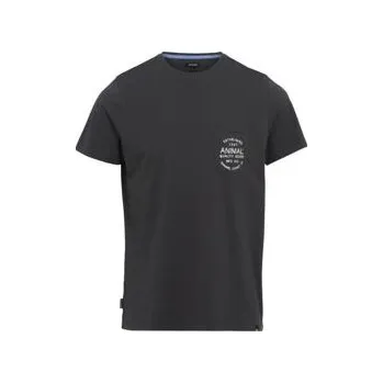 Pánské tričko Tričko Animal GRAPHIC TEE Asphalt Grey velikost XL