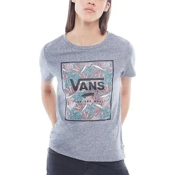 Pánské tričko Tričko Vans TROP TOP Grey Heather/Black C velikost XS