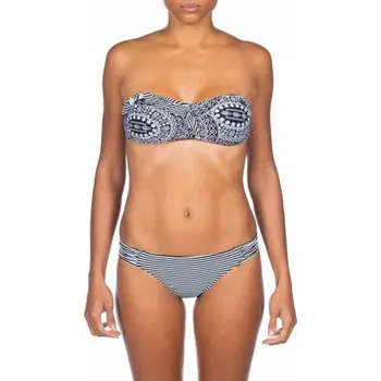 Dámské plavky Plavky Rip Curl WAX BANDEAU SET Black velikost M