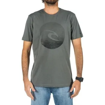 Pánské tričko Tričko Rip Curl ZINC S/S TEE Charcoal velikost M