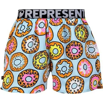Trenýrky Spodní prádlo Represent EXCLUSIVE MIKE DONUTS Blue velikost XL