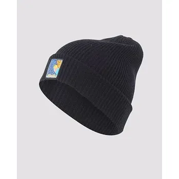 Čepice Zimní čepice Rip Curl CUSTOM BEANIE Black velikost O/S