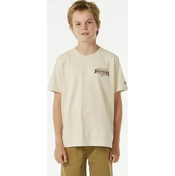 Chlapecké tričko Tričko Rip Curl RIP CURL PRO 24 BELLS TEE-KIDS Vintage White velikost 8
