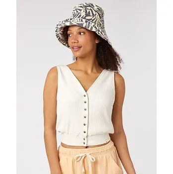 Tílko Rip Curl SANZA WAFFLE TANK Bone velikost S