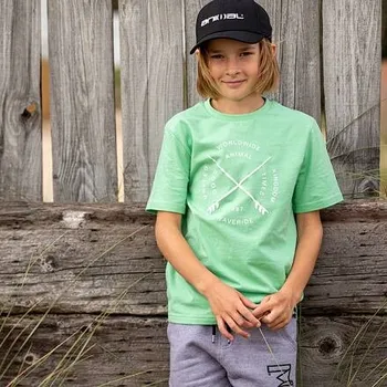 Pánská móda Tričko Animal WAVERIDE Meadow Green velikost BM