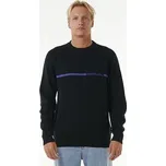 Svetr Rip Curl SEARCH DOSED CREW Black velikost XL