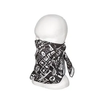 Čepice šátek Level BANDANA Black velikost O/S
