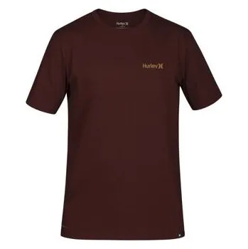 Pánské tričko Tričko Hurley DF OAO 2.0 TEE SS Pueblo Brown velikost XL