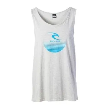 Pánské tričko Tričko Rip Curl THE CORPORATE TANK White Marle velikost XL