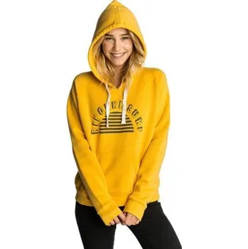 Pánská mikina Mikina Rip Curl BLOCKED HOODED FLEECE Jurassic Gold velikost S