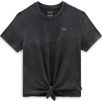 Pánské tričko Tričko Vans WM JUNIOR V WASH KNOT TEE Black velikost M